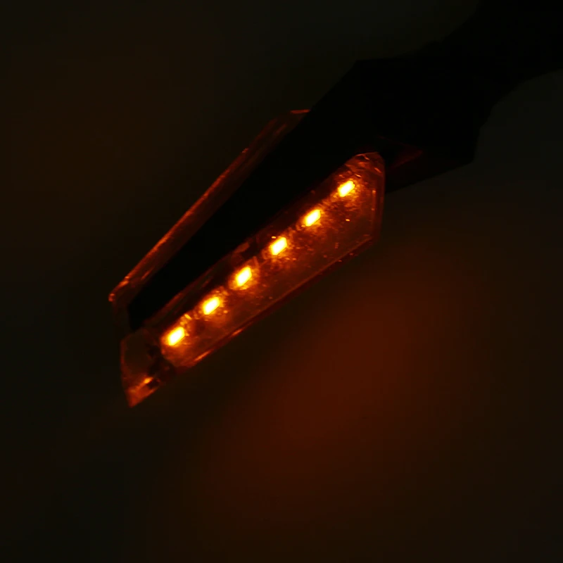 Posbay 1 пара индикаторов поворота мотоцикла Янтарная лампа двухсторонняя