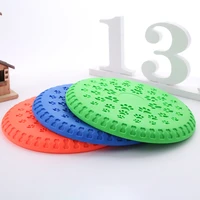 aapet 1pc tpr flying disc pet golf ultimate disc fun pet outdoor sport dog puppy chew toy interative ufo dog training supplies