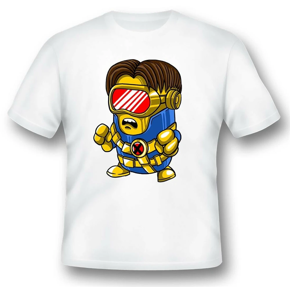 Cyclops футболка с монстром черная или белая мужская женская рубашка|Мужские