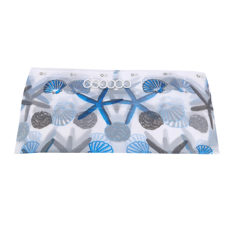 Современная занавеска для душа Морская звезда перегородка свежий морской стиль