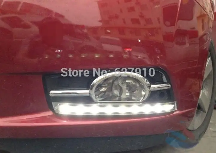 Поворотов и затемнения стиль реле 12V авто светодиодный DRL Габаритные огни для