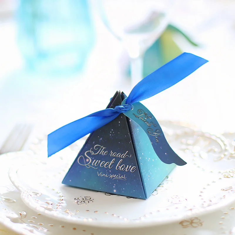 Бумажная коробка со свадебными сувенирами подарочные коробки для сладостей