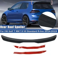 car rear roof spoiler for vw golf 7 mk7 5 vii standard r line 2014 2019golf mk6 max 2008 2013 glossy painted carbon painted