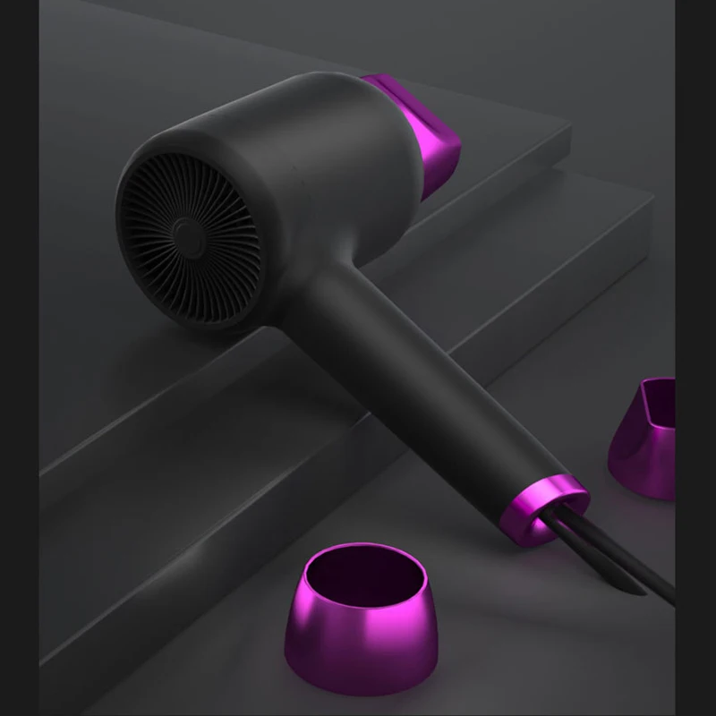 

Hair Dryer AI Intelligence Professional Hair Dryer Strong Wind Salon Dryer with Hot Cold Wind Blue Anion Hammer Blower Dryer