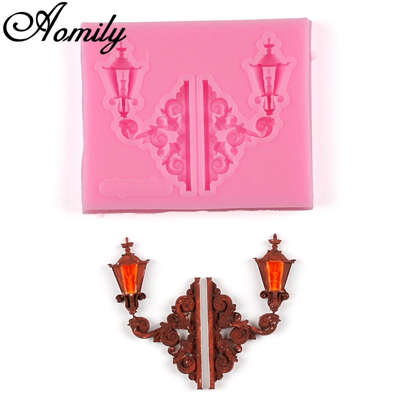 Aomily 3D Европейская настенная уличная лампа фонарь для украшения выпечки | Дом и