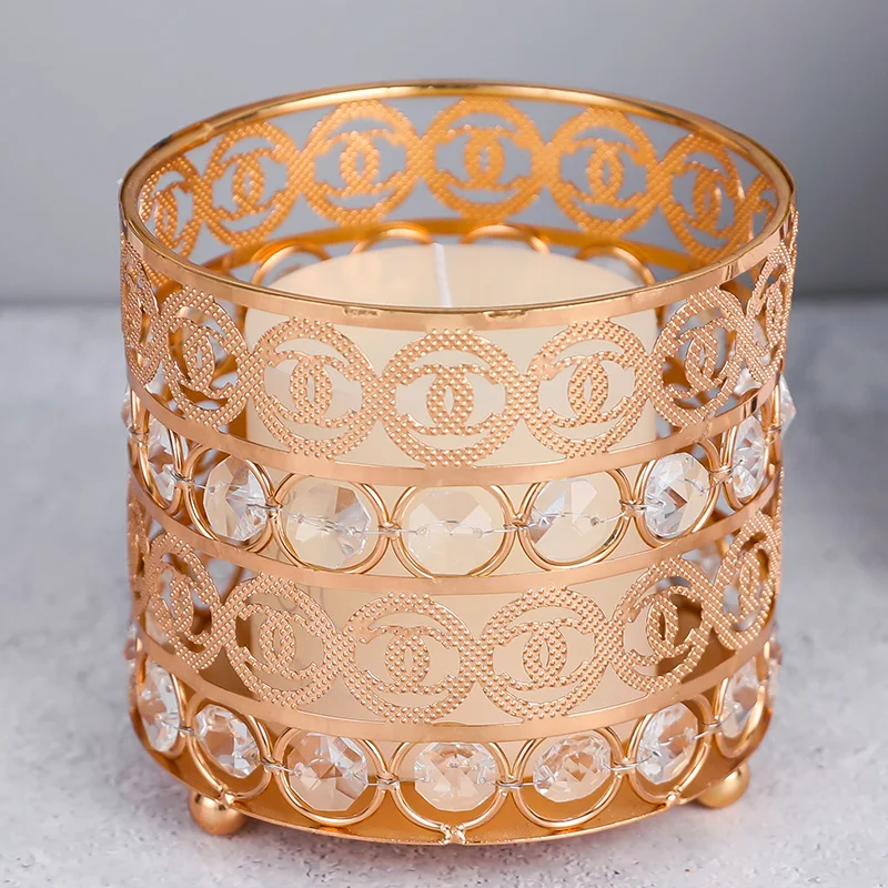 Европейские хрустальные подсвечники для свечей центральные части свадебного