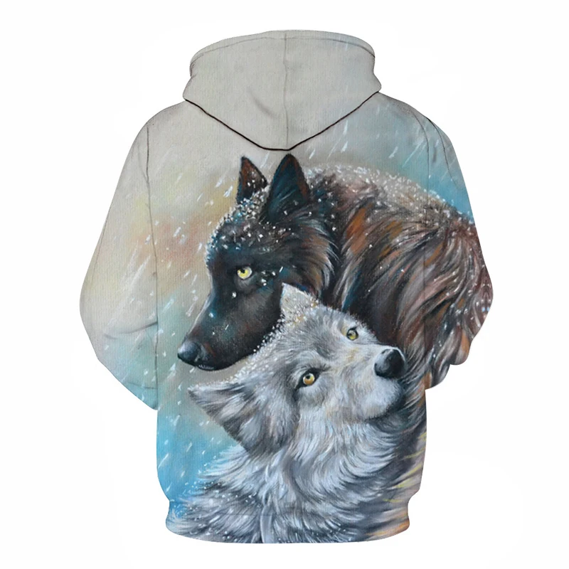 2019 новые толстовки Lobo moletom com capuz Топы homens outono inverno хип хоп topos marca Повседневная 3d
