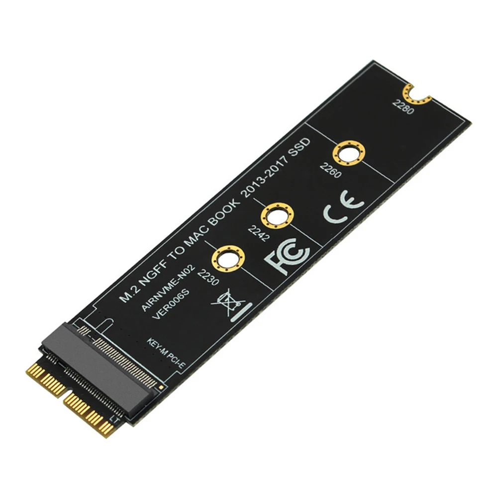 M.2 NGFF к NVME стабильный простой в установке SSD преобразователь быстрая скорость