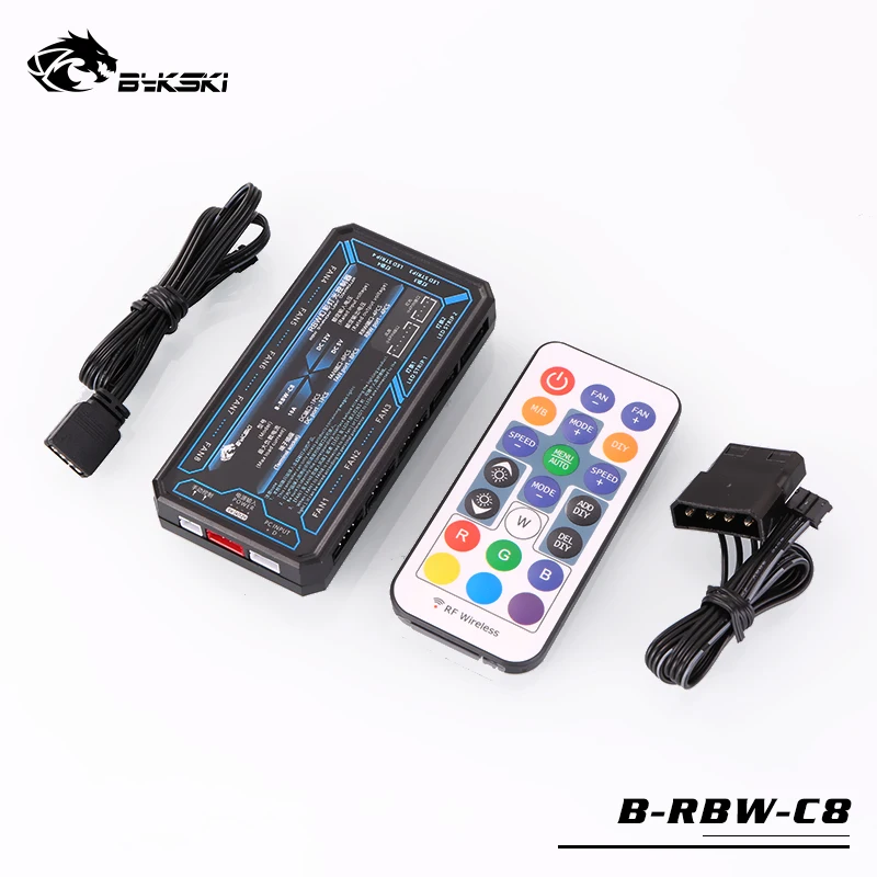 used controller Bykski 5v RBW светильник, светодиодный компьютерный чехол светильник, 50 см/100 см игровой ПК декоративный светильник B-SF500LD-RBW - Цвет лезвия: used controller