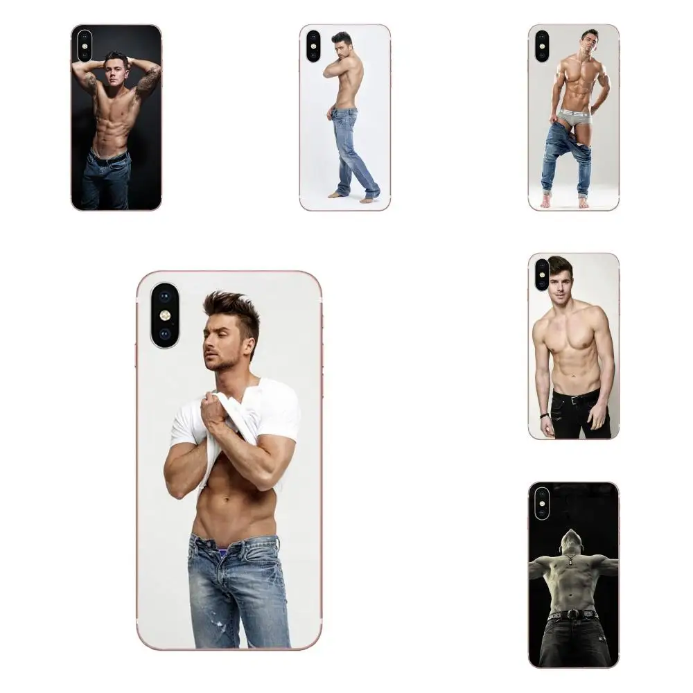 Знаменитая звезда Сергей Лазарев сексуальный стиль для HTC Desire 530 626 628 630 816 820 One A9 M7