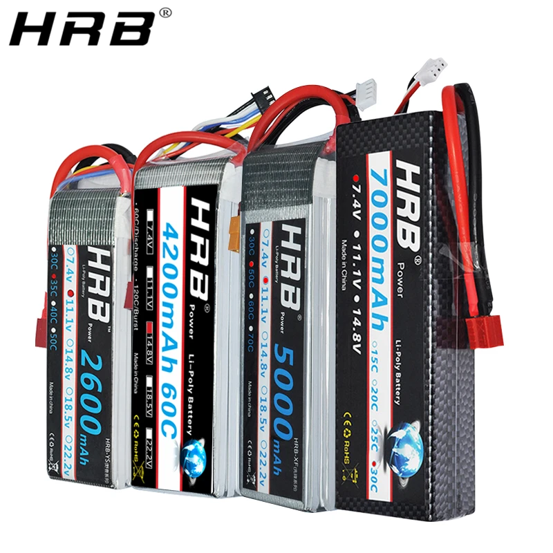 аккумулятор hrb lipo 2s 3s аккумулятор