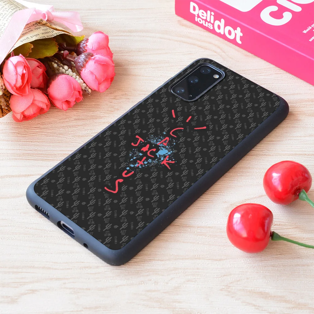 

For Samsung Galaxy Travis Scott Cactus Jack Aj4 Print Soft Matt Phone Case