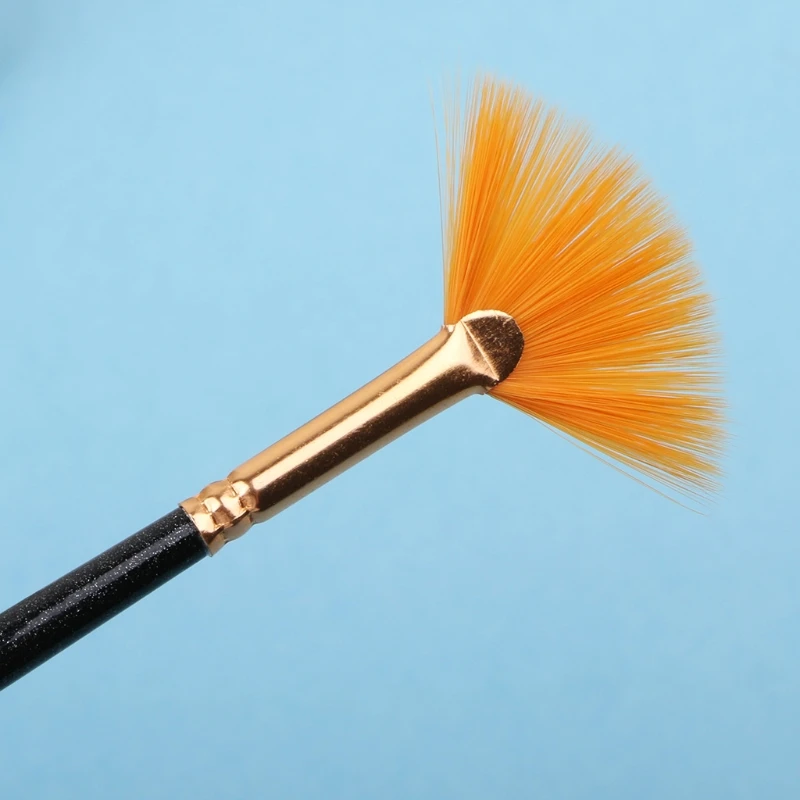 

12Pcs Pro Nylon Hair Watercolor Artist Paint Brush Sets Oil Painting Supplies M17F