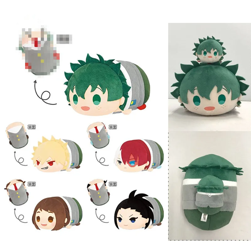

Моя геройская академия, мягкая кукла 20 см, Deku Midoriya Izuku, мягкие игрушки-талисманы Mochi для детей, сумка, плюшевые подвески Bakugou Katsuki, подарки