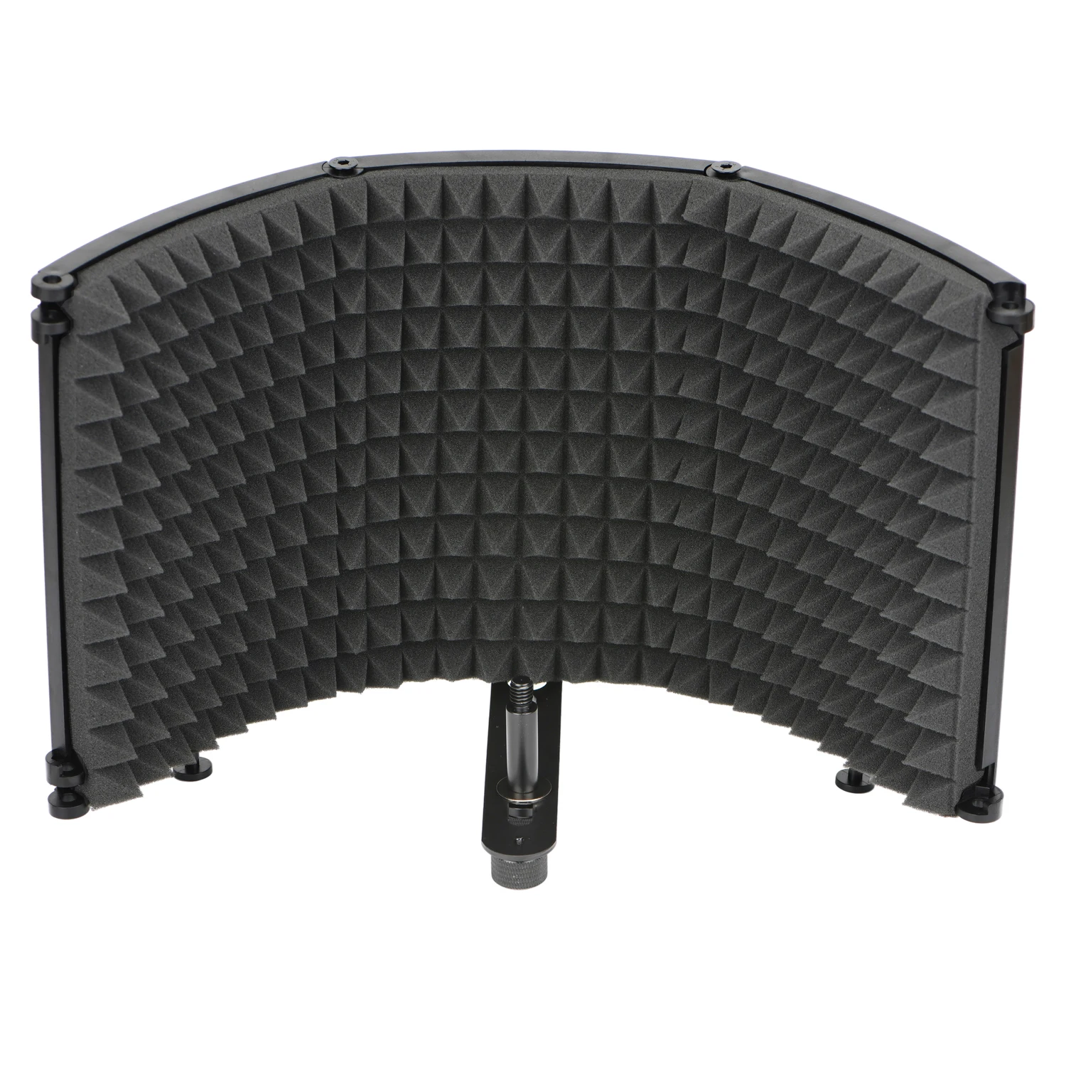 

Freeboss FB-PS68(69) Broadcast Studio Adjustable Angle Foldable Noise Reduction Sound Absorbing Microphone Wind Screen Shield