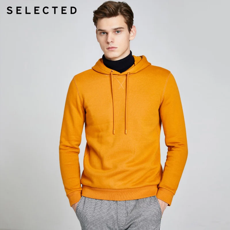 Мужская повседневная толстовка с капюшоном из хлопка разные цвета S | 41944D514 одежда