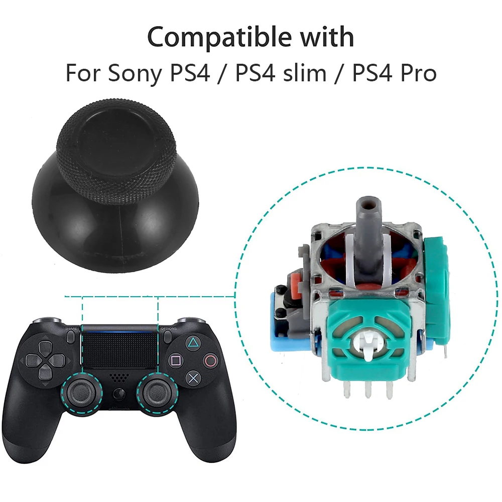 3D аналоговый телефон с потенциометром для PlayStation 4 PS4 Pro Slim датчик