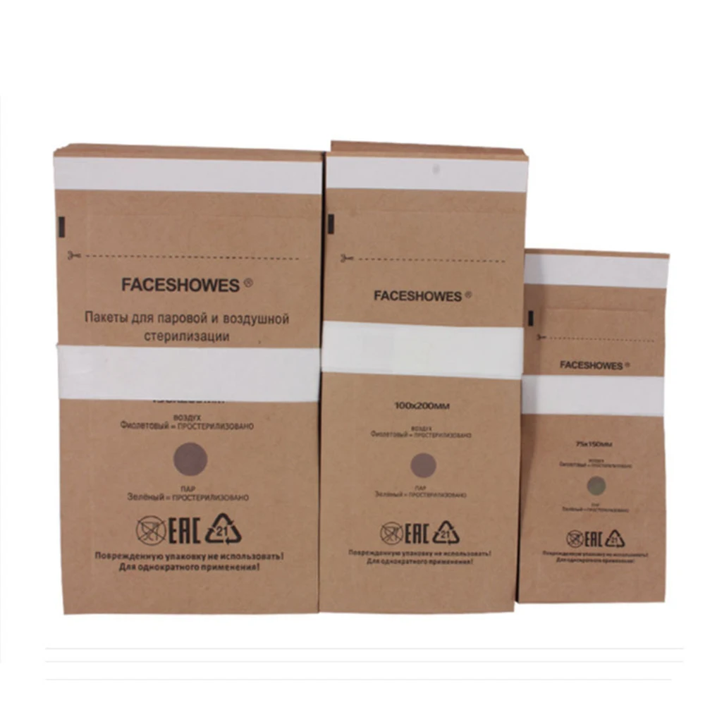 

50 шт., одноразовые стерилизационные косметические средства для ногтей