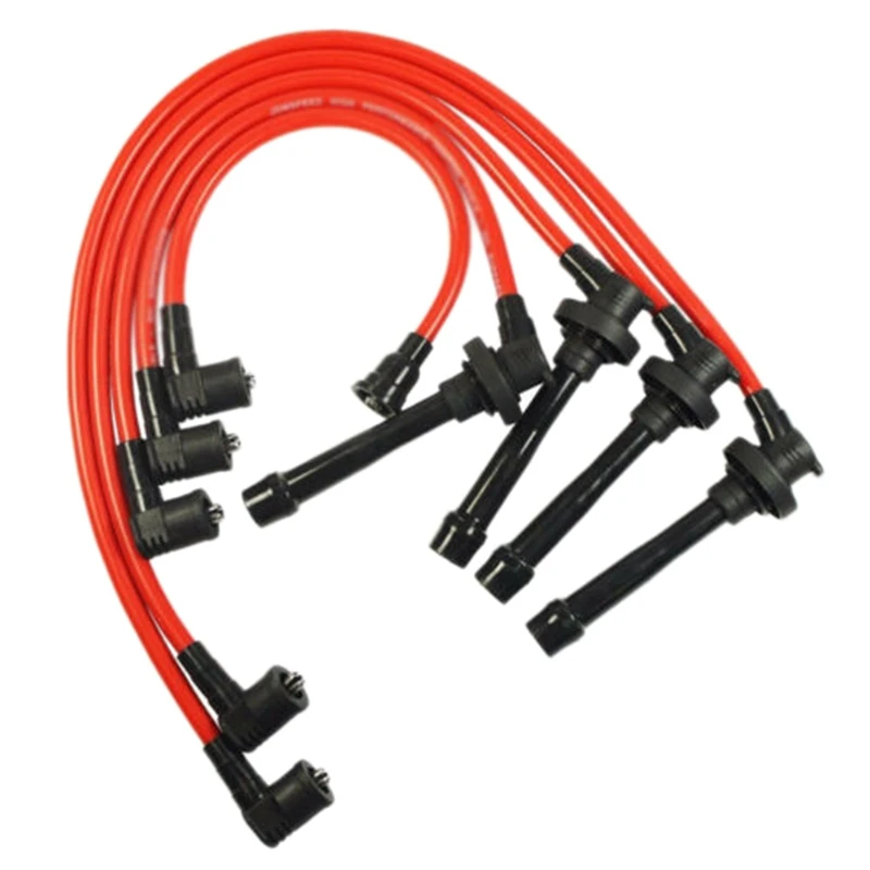 5Pcs Car Spark Plug Ignition Wire Kit for Honda Accord &amp Civic/ Del Sol 1992-2002 | Автомобили и мотоциклы