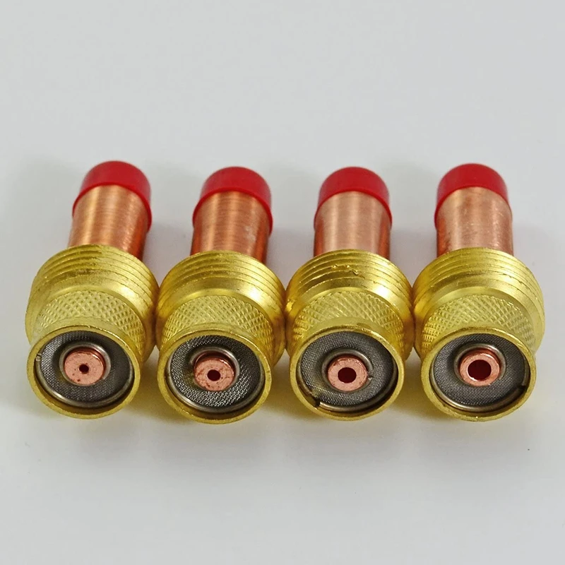

TIG Gas Lens Collets Alumina Cup Kit for QQ300 PTA DB SR WP 17 18 26 TIG Welding Torch(19Pcs)