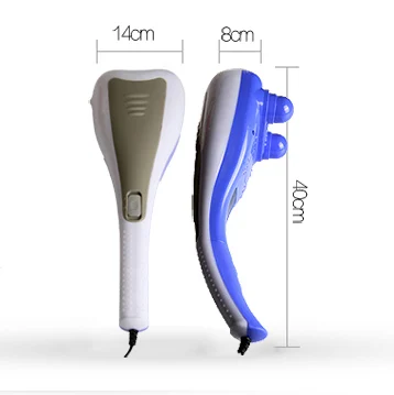 

stress release massager Electronic Head Scalp Waist Neck Shoulder Massage Vibration Dual-head Vibrating Stress Release Relax