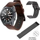 Ремешок кожаный для смарт-часов Samsung Gear S3 FrontierClassicGalaxy Watch 463, 45 мм, 22 мм