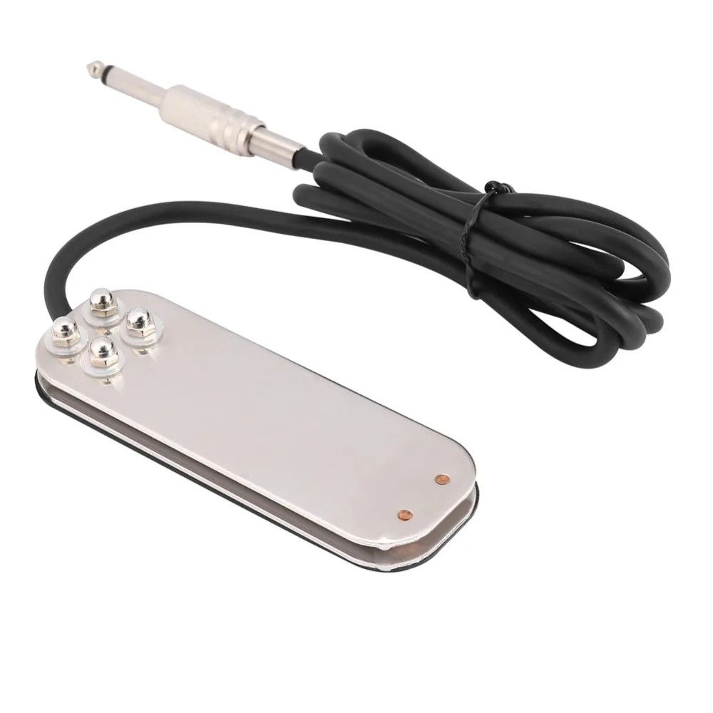 Высший сорт нержавеющей стали татуировки педаль переключатель Footswitch контроллер