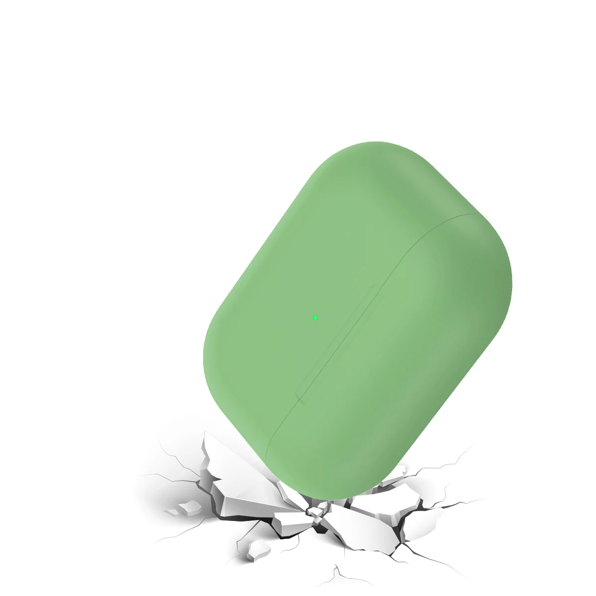 Ультра-тонкий Разделение силиконовый чехол для AirPods Pro защитный кожного покрова