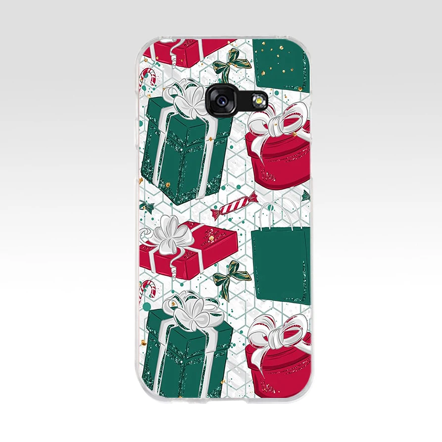 343FG новогодний снеговик с Рождеством 3 мягкий Силиконовый ТПУ чехол для телефона