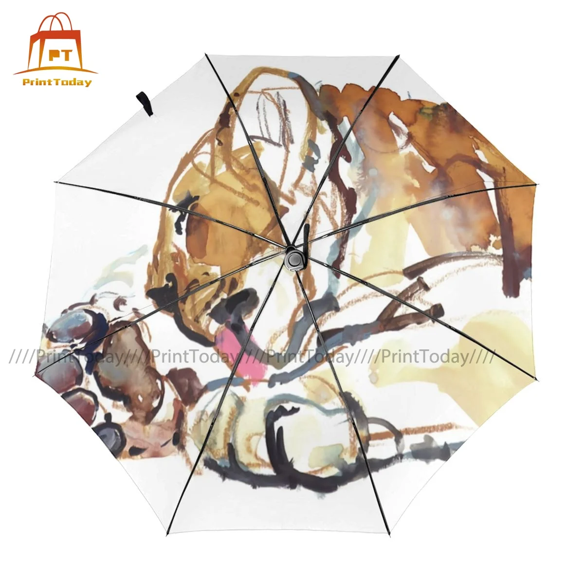 

Paw Umbrella Auto Windproof Umbrella Cute Design Garden Lightweight Umbrella