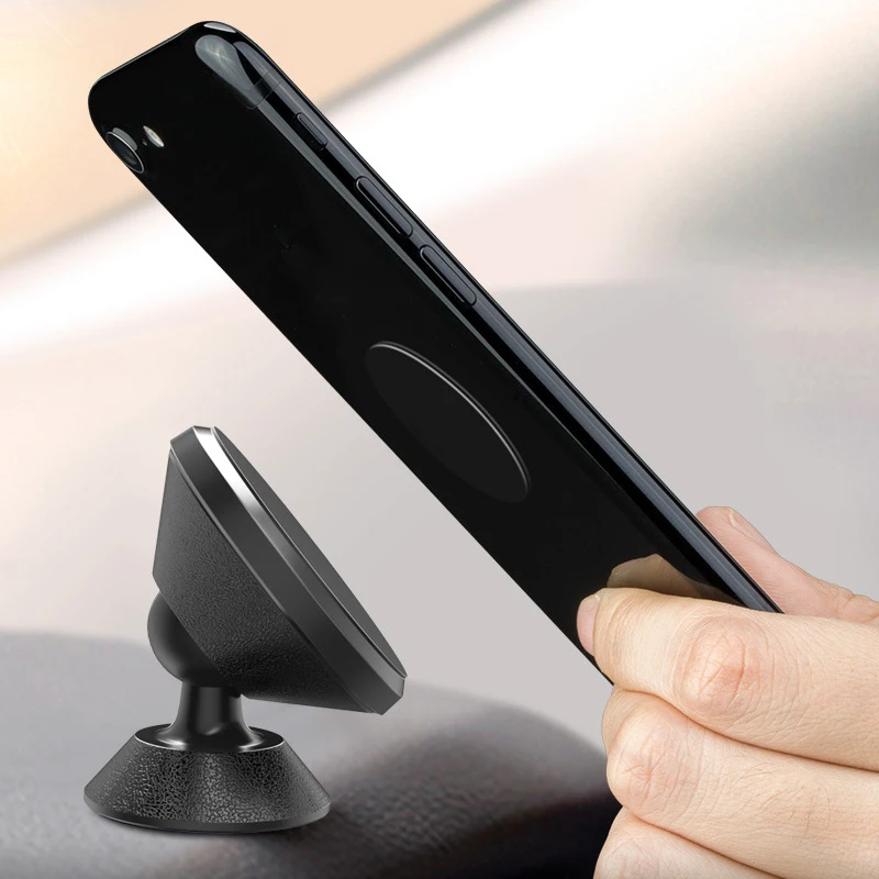 

Car Onboard bracket Universial Multipurpose Magnetic Rotating Aluminum Alloy Bracket Car Phone Holder Accessories