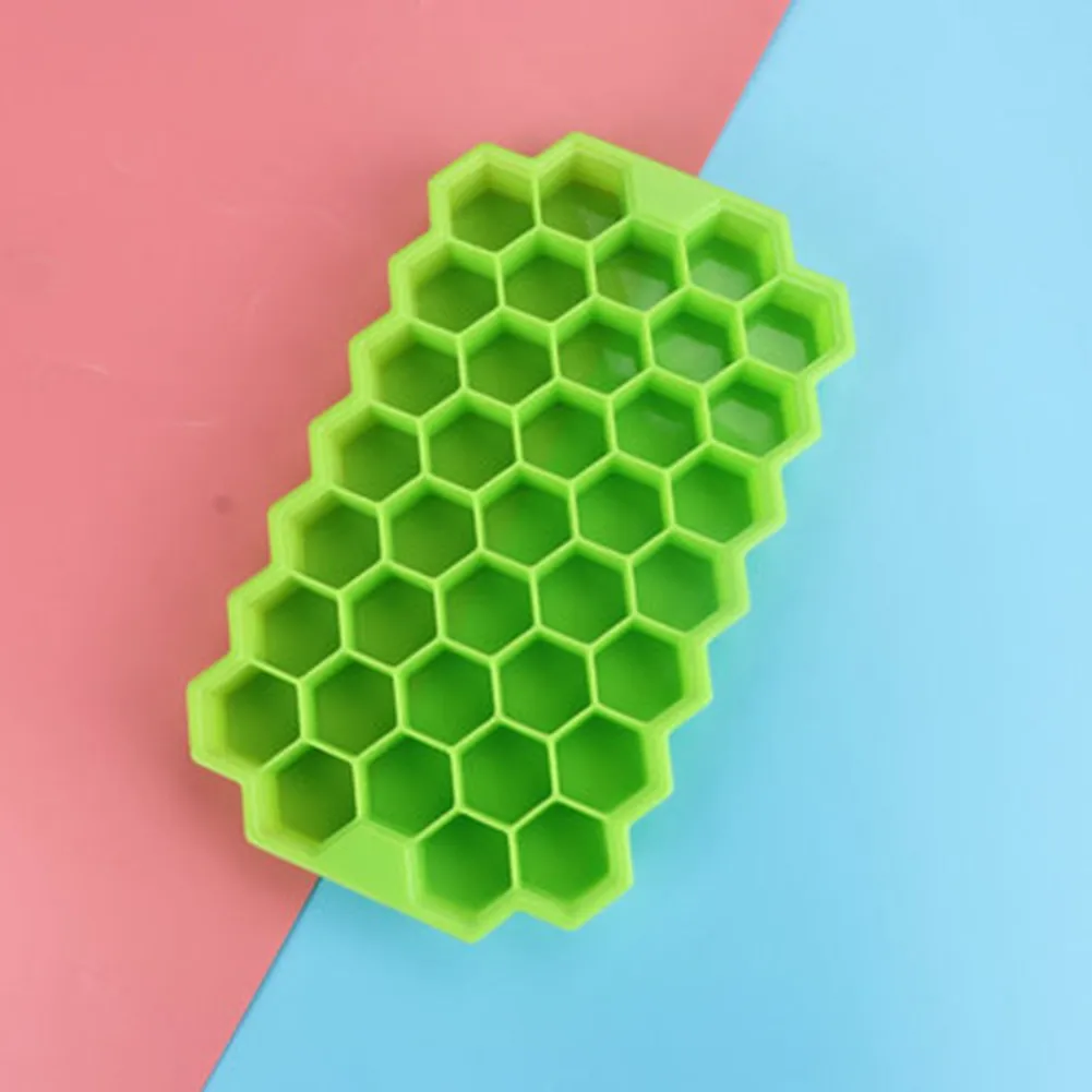 ice cube tray mould with lid 37 grids safe grade silicone diy kitchen utensils 20122cm multi purpose kitchen tools gadgets free global shipping
