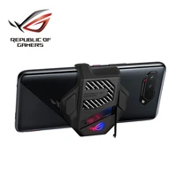 asus rog aeroactive cooler 5 cooling fan for asus rog 5 gaming mobile phone cooler fan with holder led lighting accessories