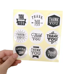 90 шт.лот, винтажная белая крафт-бумага с надписью Thank You, наклейка для канцелярских принадлежностейнаклейка для самостоятельной сборки учеников в стиле ретро, для изделий ручной работы