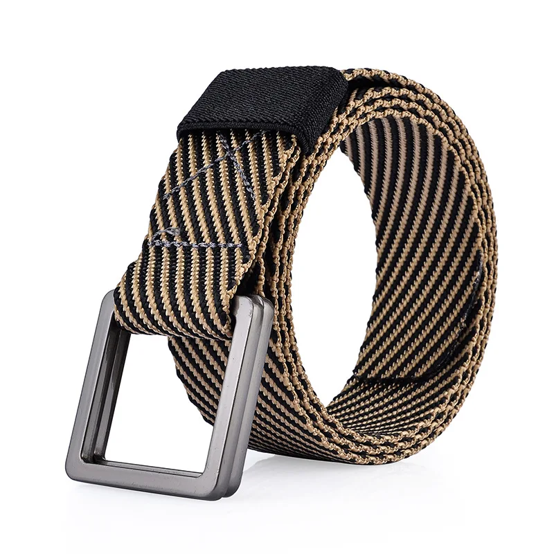 Мужские и женские повседневные тканевые ремни из чистого нейлона джинсы брюки