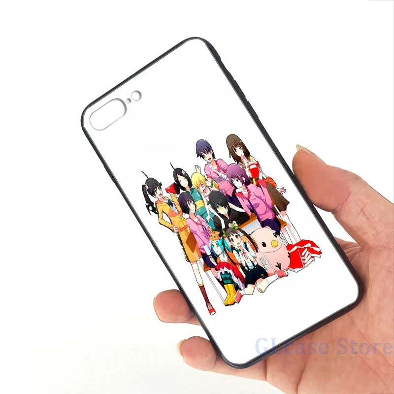 Monogatari чехол для телефона с изображением героев мультфильмов iPhone 12 Pro 11 X XR XS Max 8 7 6 6s