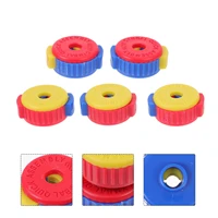 5pcs creative drum cymbal fixing nuts practical electronic drum cymbal fixings random color