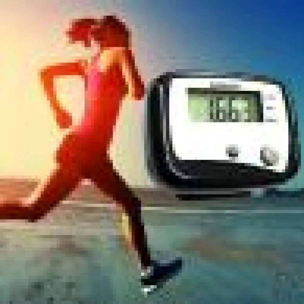 

80% Hot Sale Pedometer Multi-functional Battery-save ABS Portable Walking Counter for Walking Health Pedometer Monitor Pedometer