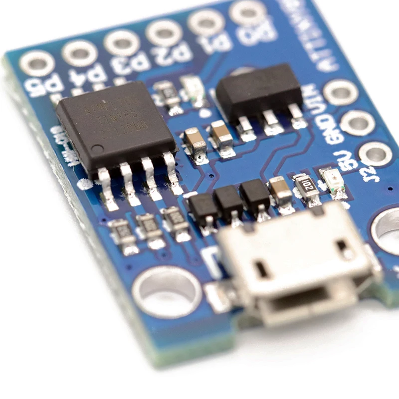 1PCS Blue TINY85 Digispark Kickstarter Micro Development Board ATTINY85 module for Arduino IIC I2C USB images - 6