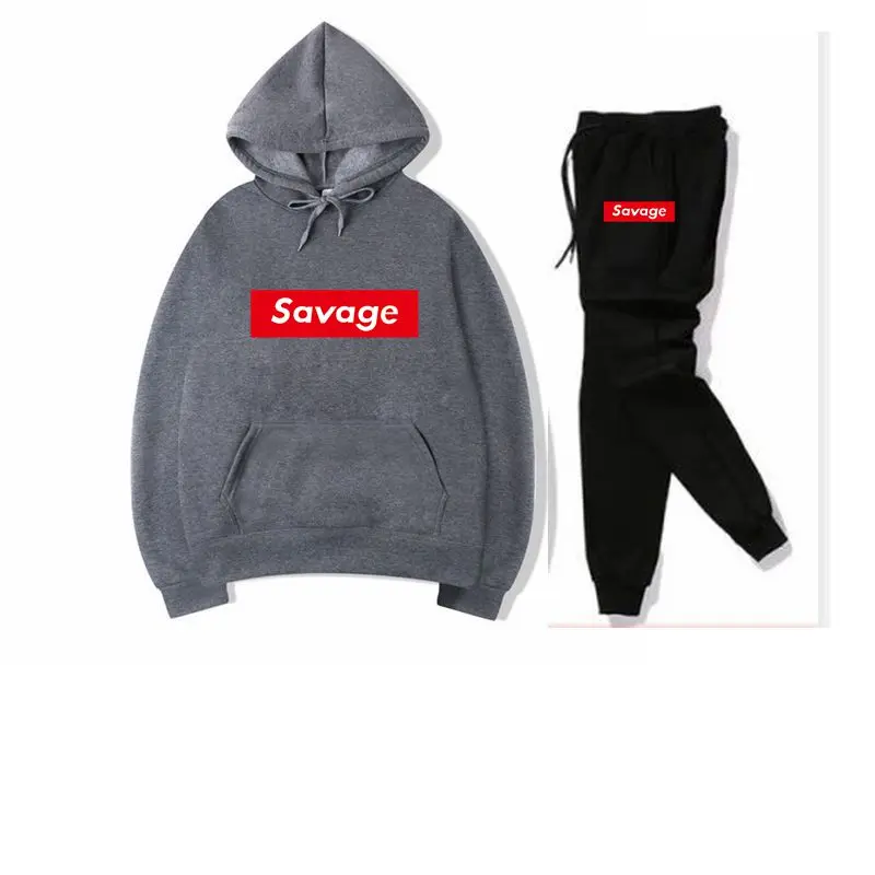 2019 Новые мужские толстовки дикарские пародия без сердца X дикарский режим убоя