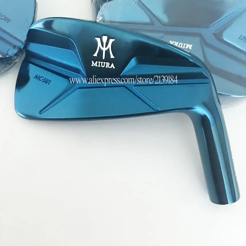 Новый гольф-голова MIURA MC-501Golf Утюги 4-9.P кованые клюшки для гольфа набор синий