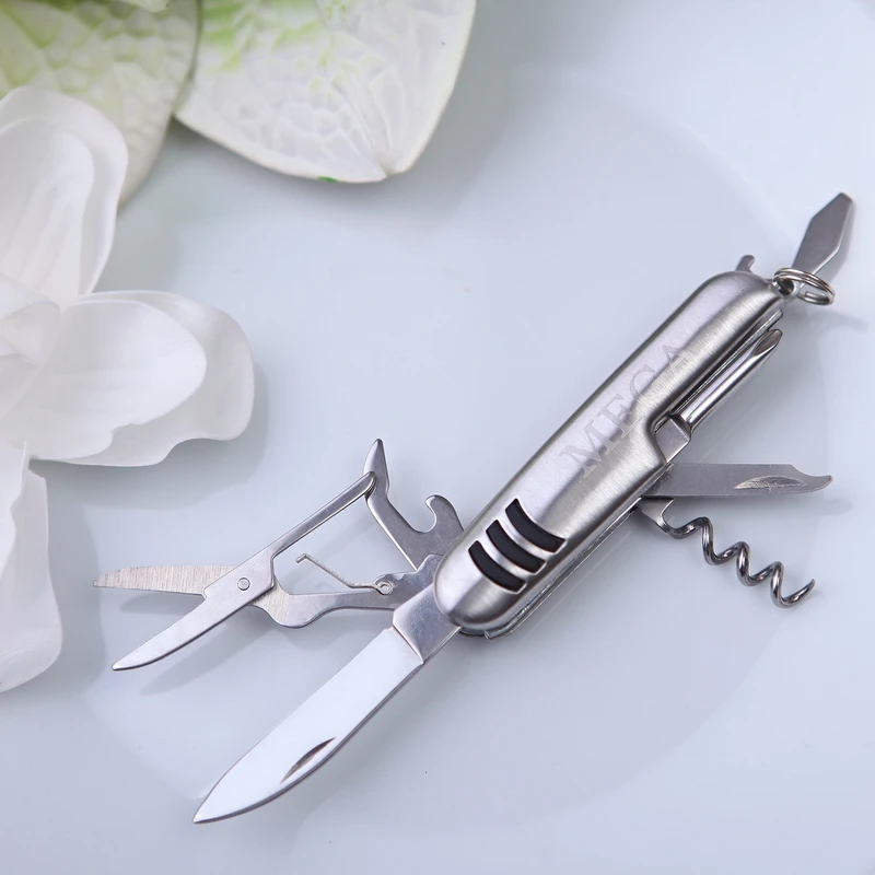 Персонализированный швейцарский нож из нержавеющей стали многофункциональный