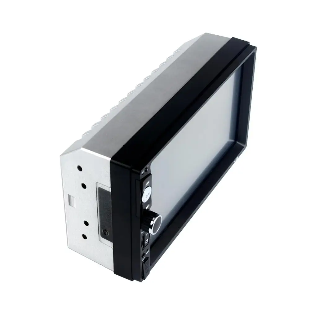 2din автомобильный Радио Мультимедиа Стерео FM USB AUX Bluetooth Авто 7010B MP5 плеер Зеркало
