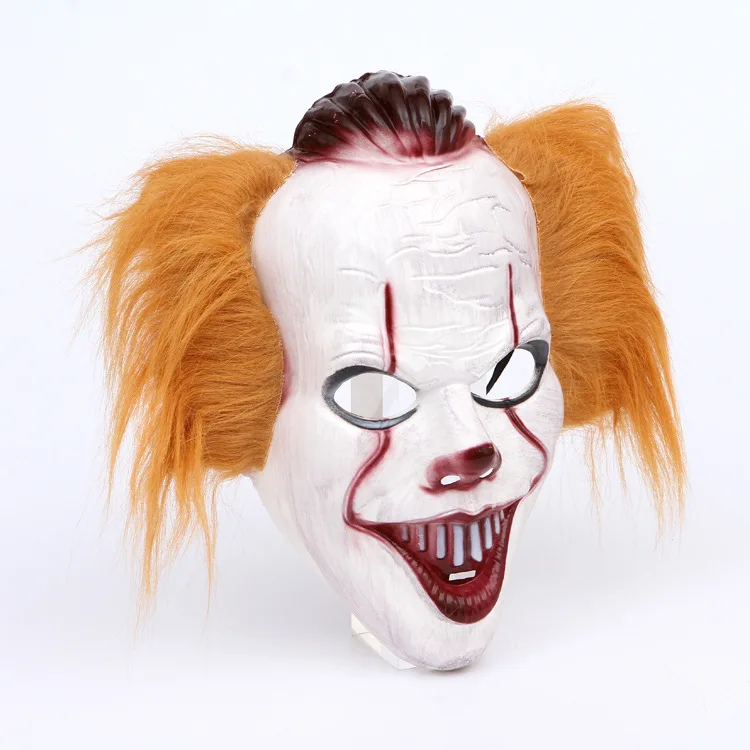 Новинка 2020 маска Стивена Кинга It 2 клоуна Pennywise ужасная для косплея на Хэллоуин