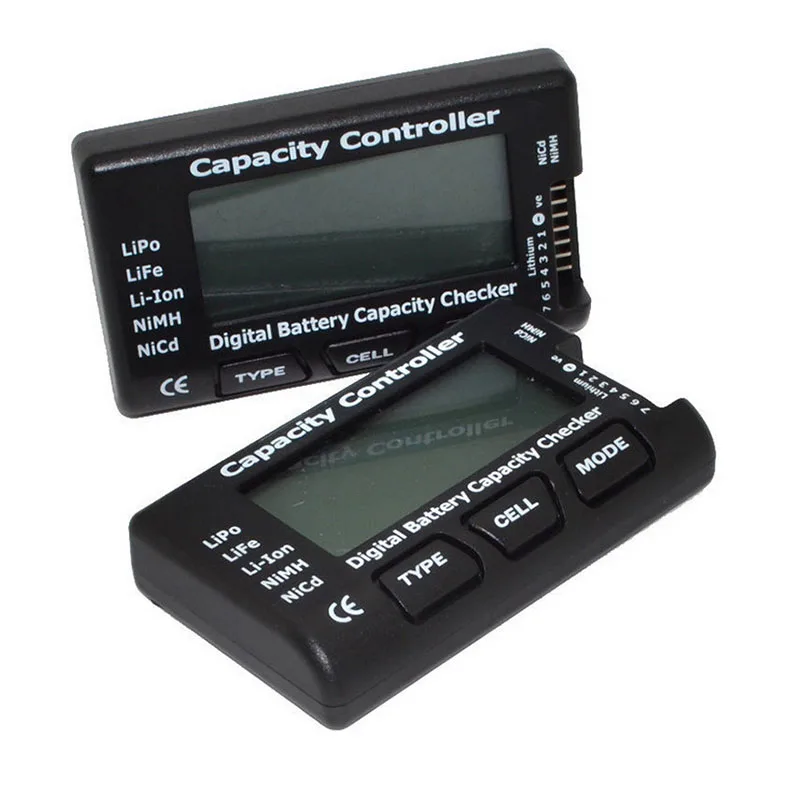 Цифровой детектор емкости аккумулятора RC CellMeter 7 для LiPo LiFe Li Ion NiMH Nicd сетевой