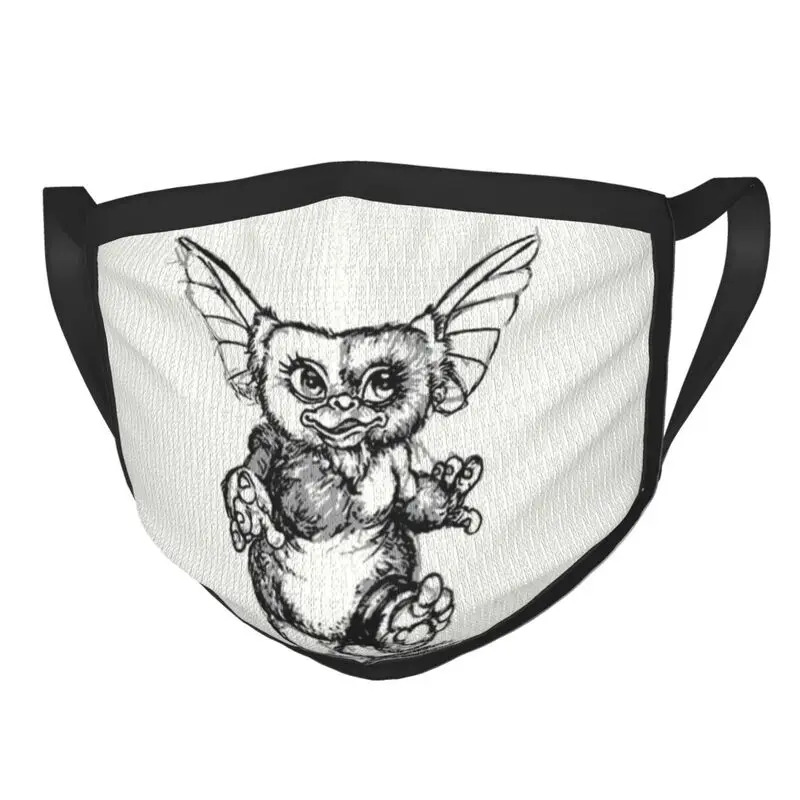 

Gremlin Mogwai маска против пыли многоразовые Gizmo маска для лица Защитная крышка унисекс респиратор для взрослых Рот-муфельная печь