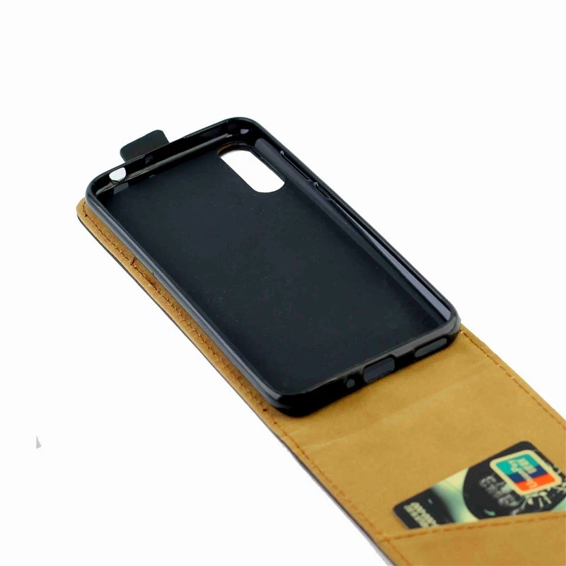 Вертикальный чехол-книжка из ТПУ для Huawei Honor Play3 Business кожаный чехол-кобура с