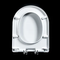 toilet seats heavy duty close elongated universal thickened bathroom convenient round slow easy clean various styles u type
