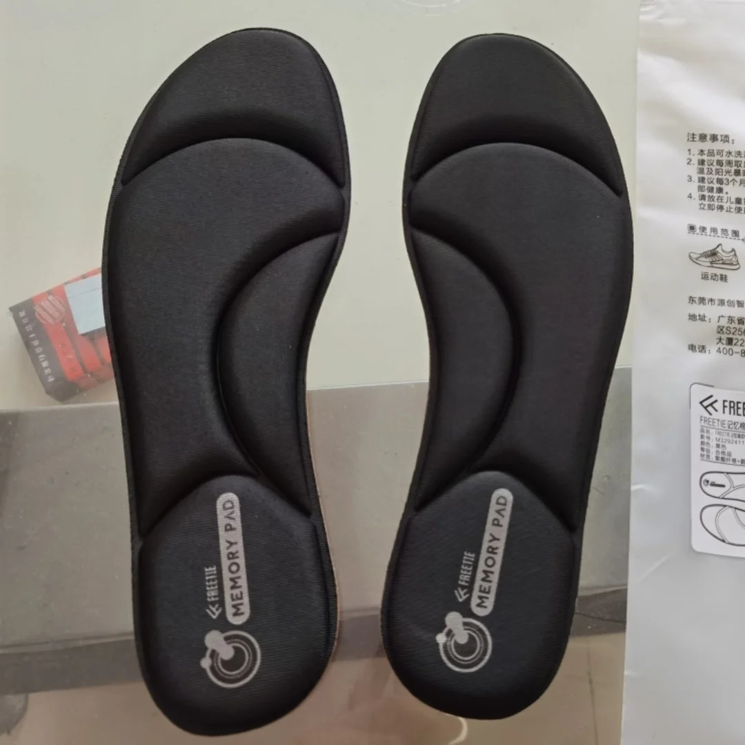 New  Sneakers Men Women Insoles Soft Foot Pads Fit Breathable Dry Shoe Soles Pad Youpin Freetie Sport Insole Official Store