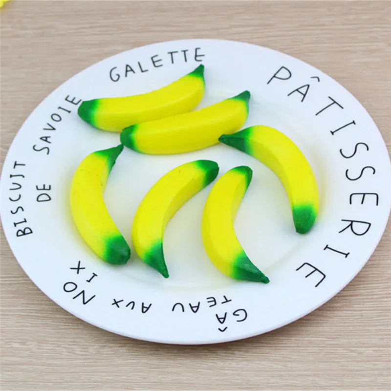 2020 Новинка мягкий банан сжимает антистрессовая игрушка медленно поднимающийся